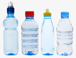 透明解渴盖子不一样的塑料瓶饮用素材