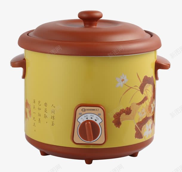 全自动电炖锅煲粥锅png免抠素材_88icon https://88icon.com 产品实物 全自动 日用百货 煲粥锅 电炖锅 锅