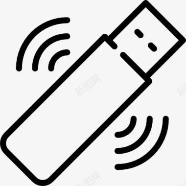 WiFi无线连接USB调制解调器图标图标