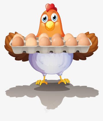 母鸡托着一盘鸡蛋png免抠素材_88icon https://88icon.com 健康 免扣 卡通 手持鸡蛋 手绘 母鸡 母鸡托着鸡蛋免费下载 营养 蛋白质 装饰 鸡蛋