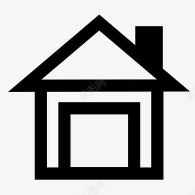 小房子免抠home的小房子图标图标