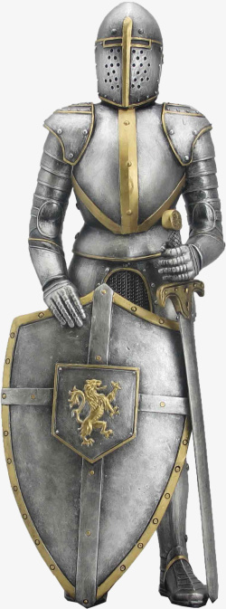 英勇欧洲骑士装饰图案高清图片