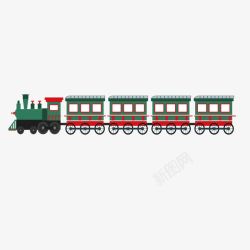 蒸汽火车模型手绘蒸汽火车蒸汽机车高清图片