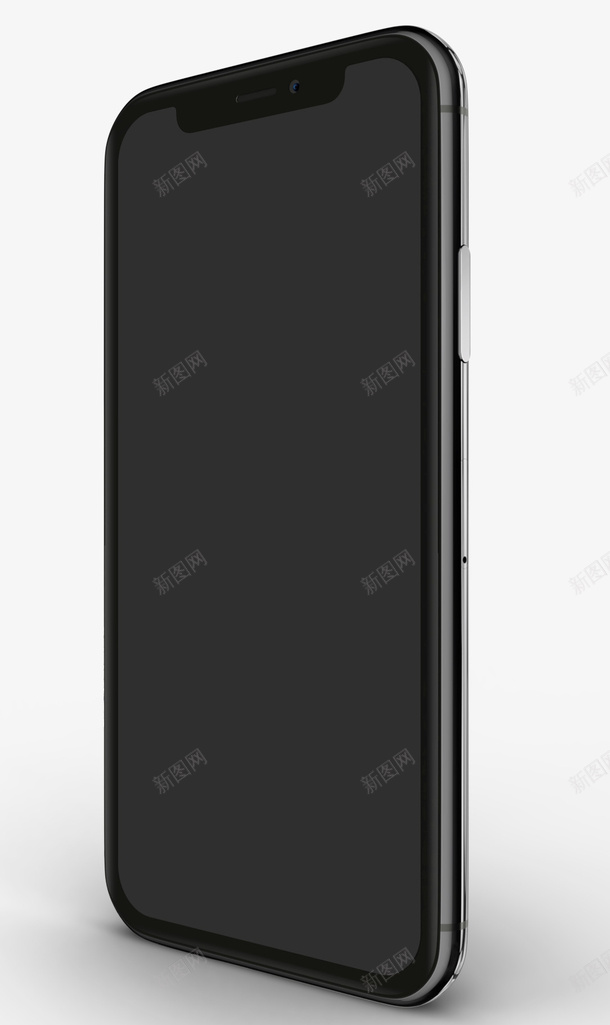 侧视iPhoneX苹果手机psd免抠素材_88icon https://88icon.com iPhoneX iPhonex 侧视 手机 苹果 苹果手机 黑色