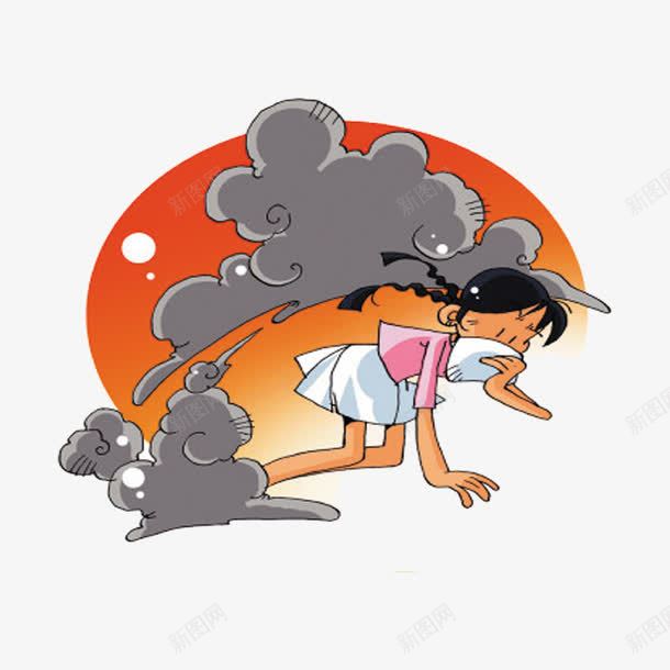 在浓烟中爬行png免抠素材_88icon https://88icon.com 免费png素材下载 毛巾捂住口鼻 浓烟 火灾 火灾安全讲座 火灾救生知识 爬行