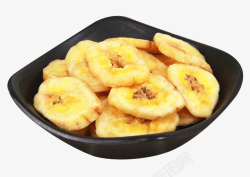 美味香蕉脆香蕉片素材