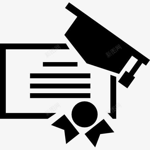学位证书图标png免抠素材_88icon https://88icon.com 证书