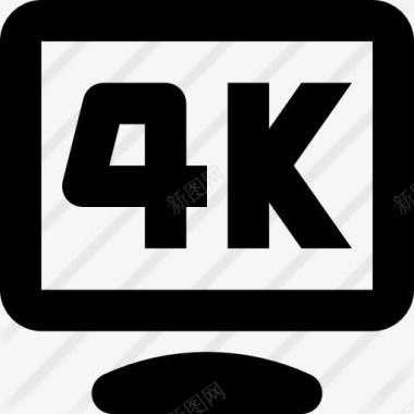4K科技4k图标图标
