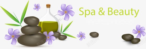 手绘SPA矢量图ai免抠素材_88icon https://88icon.com SPA 手绘 按摩 精油 美体 矢量图