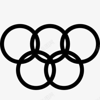 sports体育奥林匹克五环图标图标