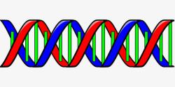 DNA几何图素材