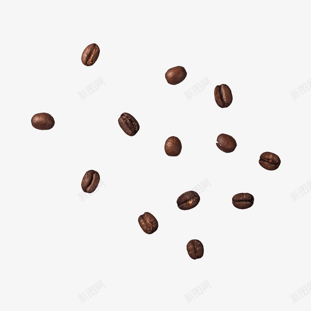 黑色咖啡豆png免抠素材_88icon https://88icon.com 光泽 咖啡 圆形 提升 美食 食物 高光 黑色