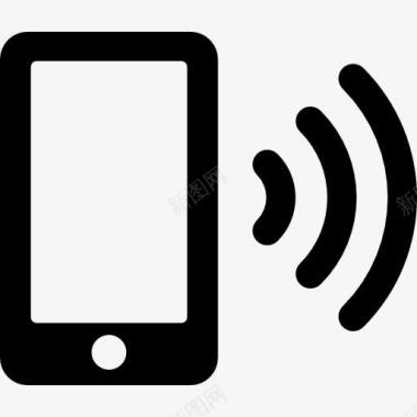 无线符号WiFi手机图标图标
