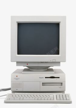 老式台式电脑素材