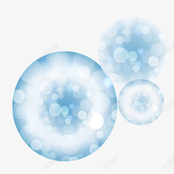 蓝色水晶球png免抠素材_88icon https://88icon.com 圆圈 水晶球 溜溜球 蓝色 闪光