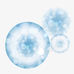 魔幻熘熘球蓝色水晶球高清图片