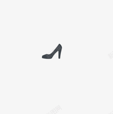 女士高跟鞋女士高跟靴图标图标