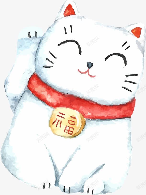 卡通发财猫png免抠素材_88icon https://88icon.com 动物 卡通 发财猫 可爱 手绘 招财猫 萌