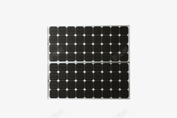 太阳能光伏发电黑色光伏发电板图标图标