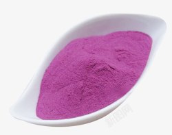 农家天然紫薯粉素材