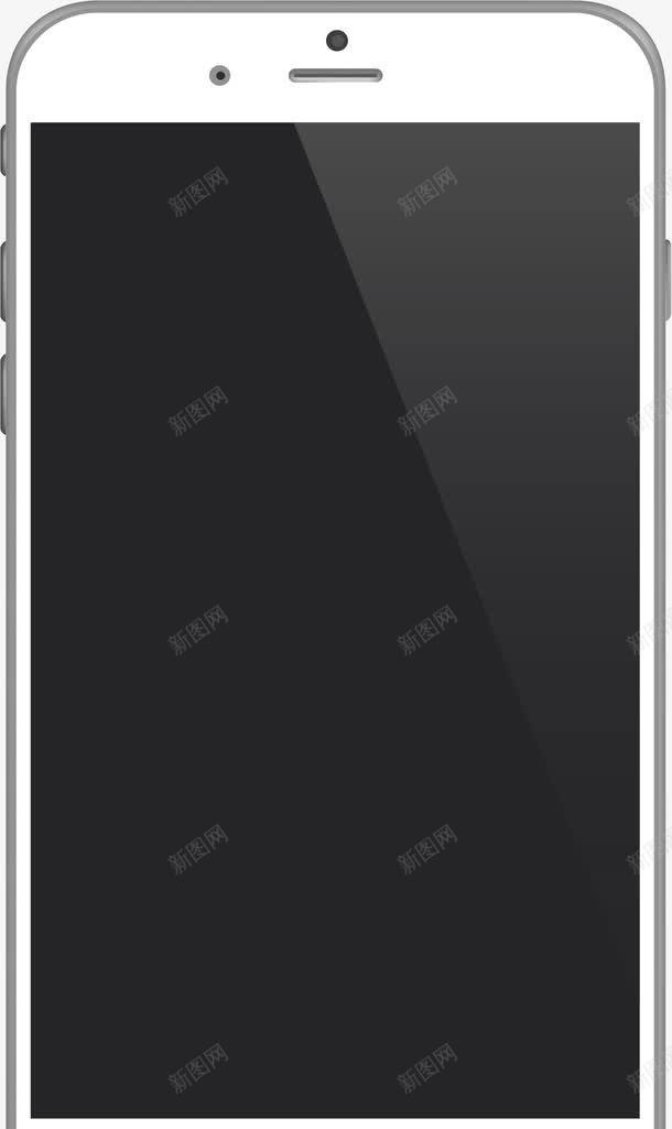 白色手机模型png免抠素材_88icon https://88icon.com iphone7 白色苹果手机 苹果手机