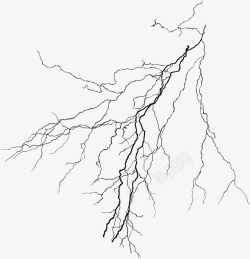 裂纹水墨裂纹笔刷矢量图素材