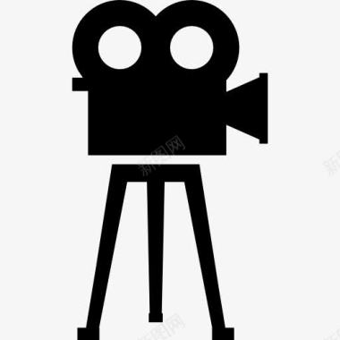 视频PNG矢量图老式胶片相机图标图标
