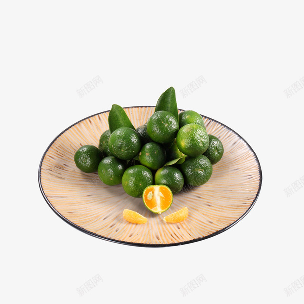 一大盘的小橘子psd免抠素材_88icon https://88icon.com 小金桔 小金橘 桔子肉 盘子 营养水果 金桔设计 青金桔