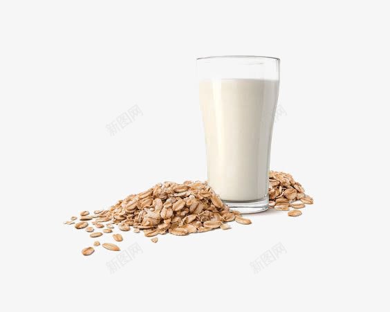 牛奶麦片png免抠素材_88icon https://88icon.com 早餐 杯装牛奶 燕麦片 营养