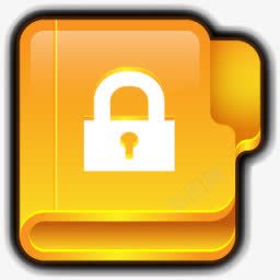 锁私人文件夹图标图标