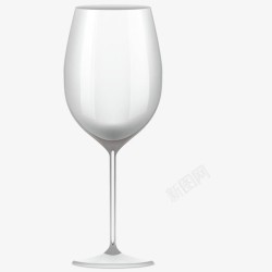 酒杯白色玻璃杯矢量图高清图片