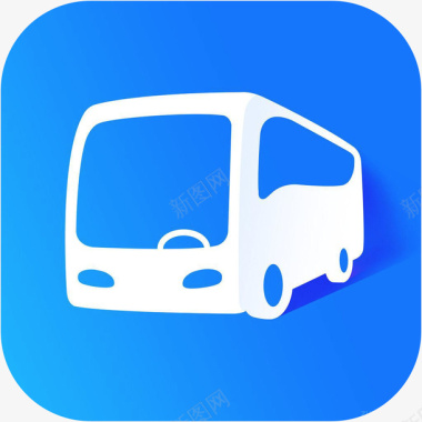 旅游啦手机巴士管家旅游应用图标图标
