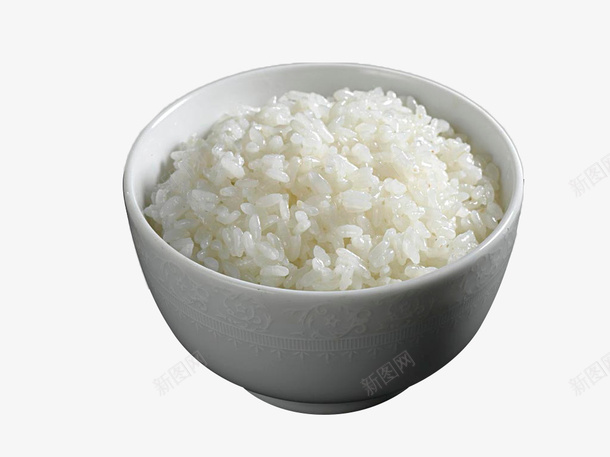 一碗白色大米蒸饭png免抠素材_88icon https://88icon.com 主食 大米饭 白米饭 白色瓷碗 白饭 米饭 蒸米饭 食物