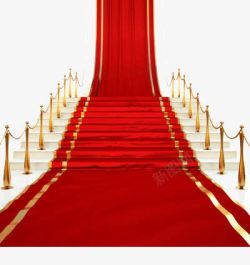 红地毯楼梯铺满红地毯的楼梯高清图片