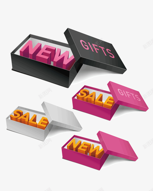 立体字png免抠素材_88icon https://88icon.com 3D字体 NEW sale 打折 新品 矢量素材 立体字