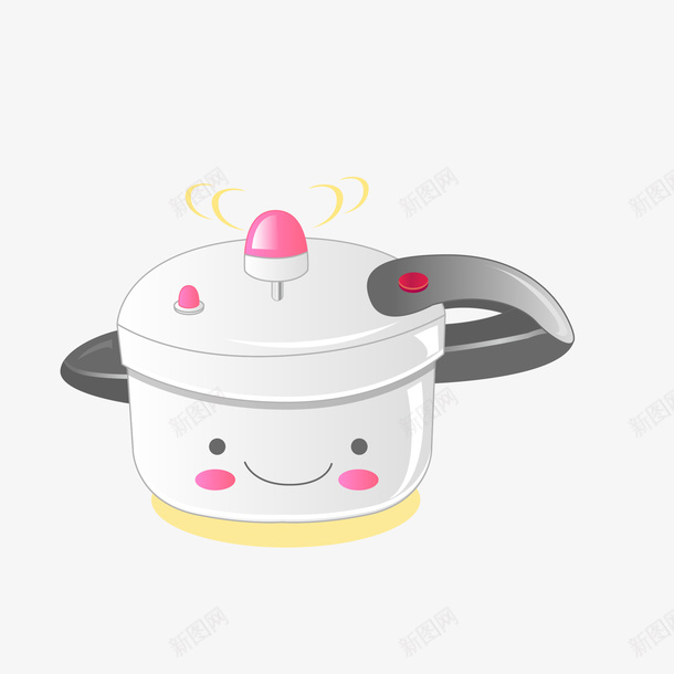 手绘可爱电压力锅png免抠素材_88icon https://88icon.com png免抠图 卡通 可爱 家电 手绘 时尚 电压锅 简约