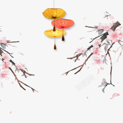 中秋节中国风装饰素材