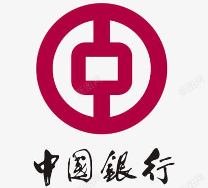 矢量银行中国银行图标图标