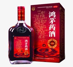 药酒鸿茅药酒礼品装高清图片