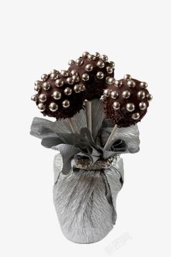 锡纸包装巧克力花卉素材