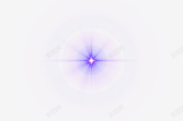花型紫色炫光元素png免抠素材_88icon https://88icon.com 元素 紫色 花型