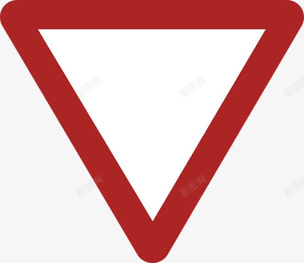 红色倒三角形png免抠素材_88icon https://88icon.com 三角形 几何 几何图形 红色倒三角形