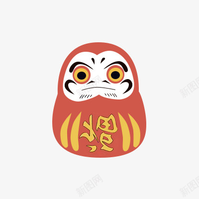 日本福娃psd免抠素材_88icon https://88icon.com 元旦素材 日本新年素材 日本福娃 日本素材