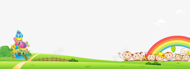 儿童节童真童趣卡通边框png免抠素材_88icon https://88icon.com 儿童节 六一快乐 动感 卡通 可爱 童真 童趣 色彩