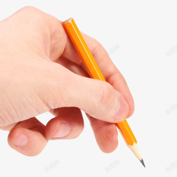 手握黄色铅笔png免抠素材_88icon https://88icon.com 书写 写 写字 学习 手 拿着 拿笔 握笔 握笔姿势 笔 签字 记录 铅笔