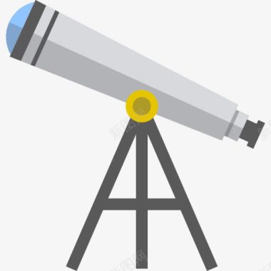 工具和用具望远镜图标图标