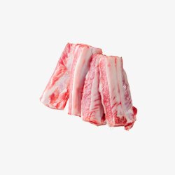 新鲜猪腿产品实物新鲜猪肋排高清图片