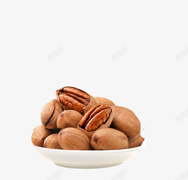 长寿果碧根果山核桃香脆果仁奶油png免抠素材_88icon https://88icon.com 一盘 展示 山核桃 果仁 白色瓷盘 碧根果 长寿果 长寿果碧根果山核桃香脆果仁奶油味白色瓷盘免费下载
