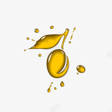 油滴免抠素材油滴图标效果图标