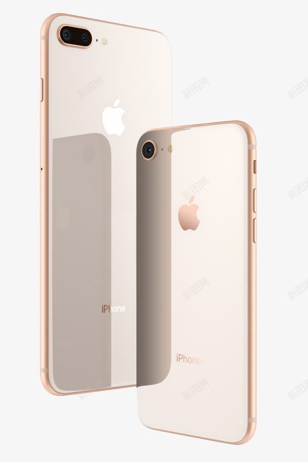 iPhone8Plus背面png免抠素材_88icon https://88icon.com 全面屏 手机 智能手机 苹果手机